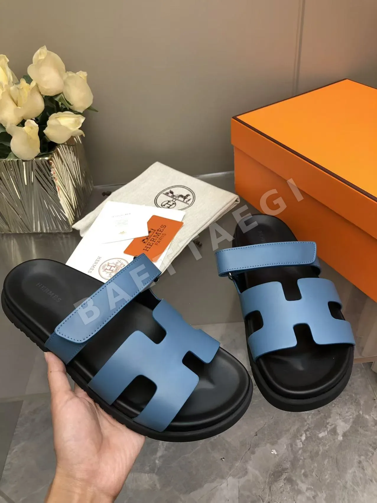 에르메스 Chypre 시프레 신발 상세 이미지 3