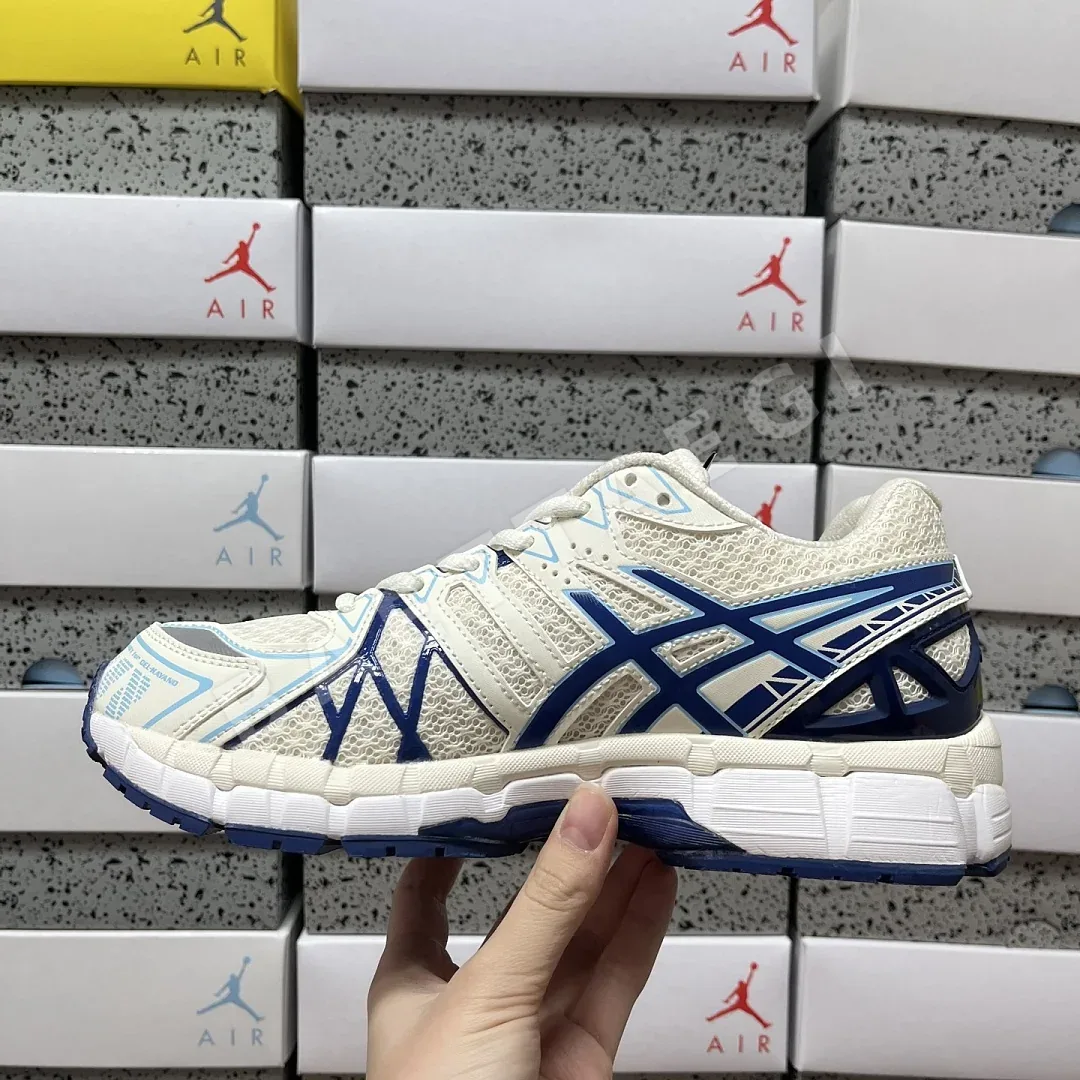 아식스 [TOP] 젤 카야노 20 1203A388-101 200416 Asics Gel-Kayano 20 Cream Blue Red 상세 이미지 8