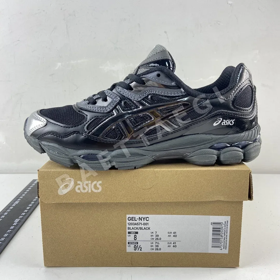 아식스 [HP] 젤 NYC 200209 Asics Gel-NYC Kicki Yang Zhang Black Pure Silver 상세 이미지 6
