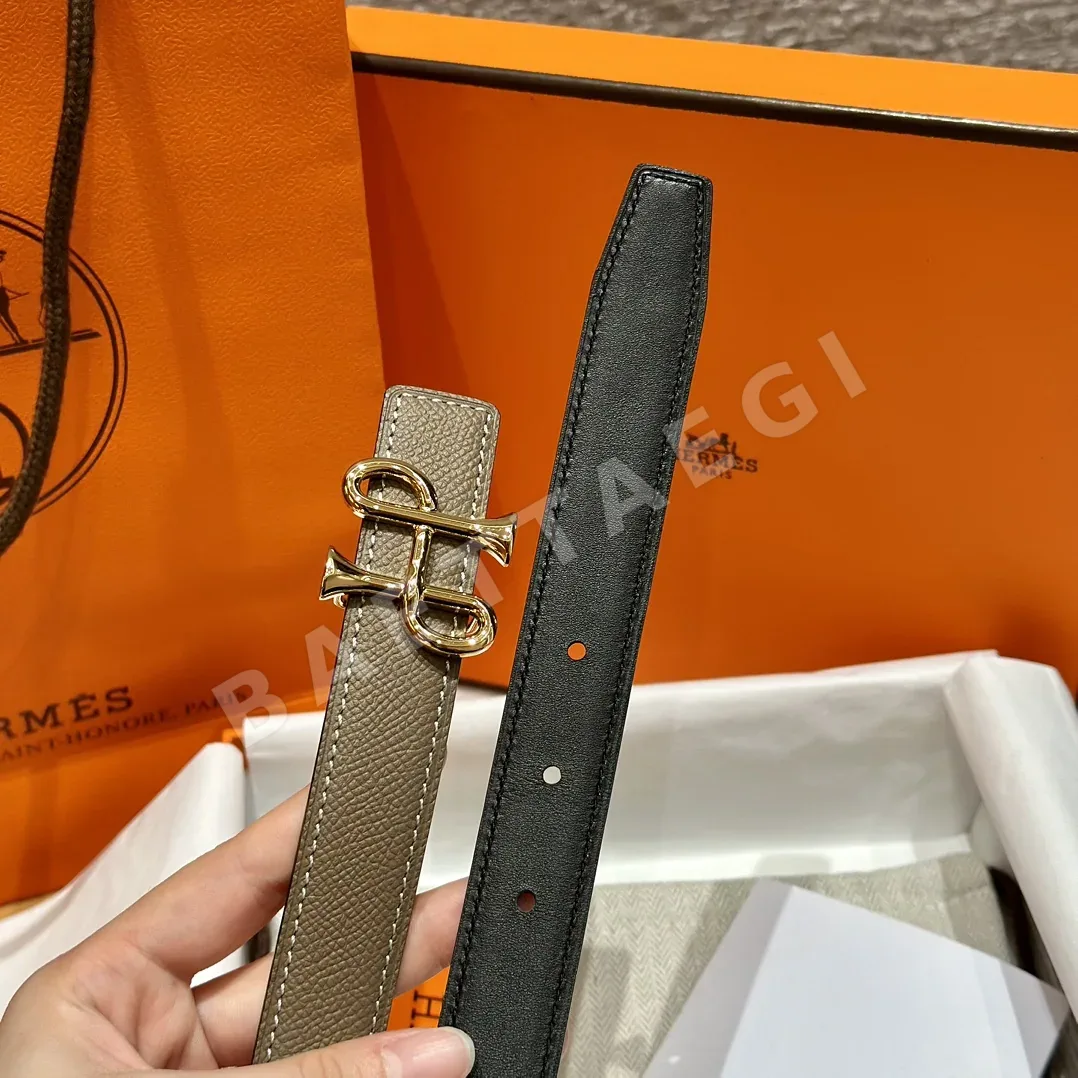 에르메스 H 버클 스위프트 엡솜 가죽 여성 벨트 상세 이미지 4