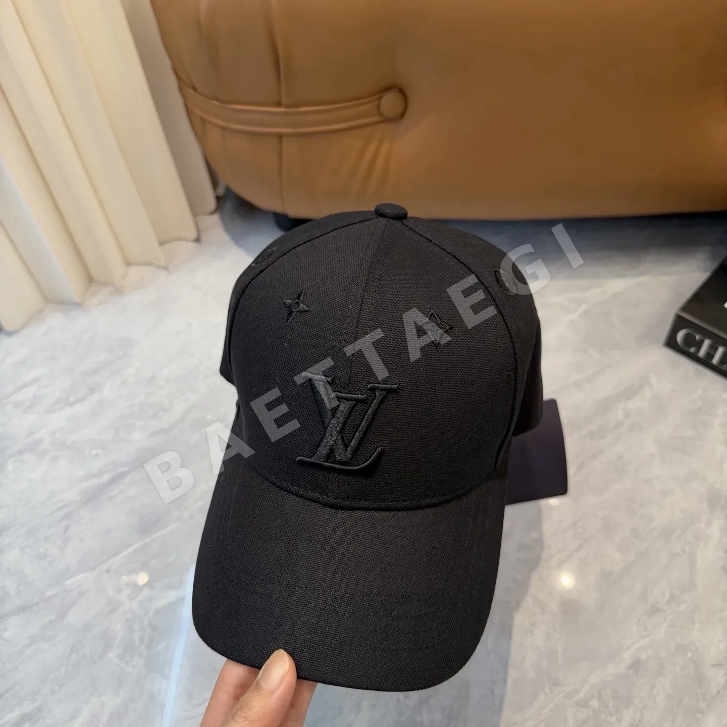 루이비통 자수 야구모자 상세 이미지 2