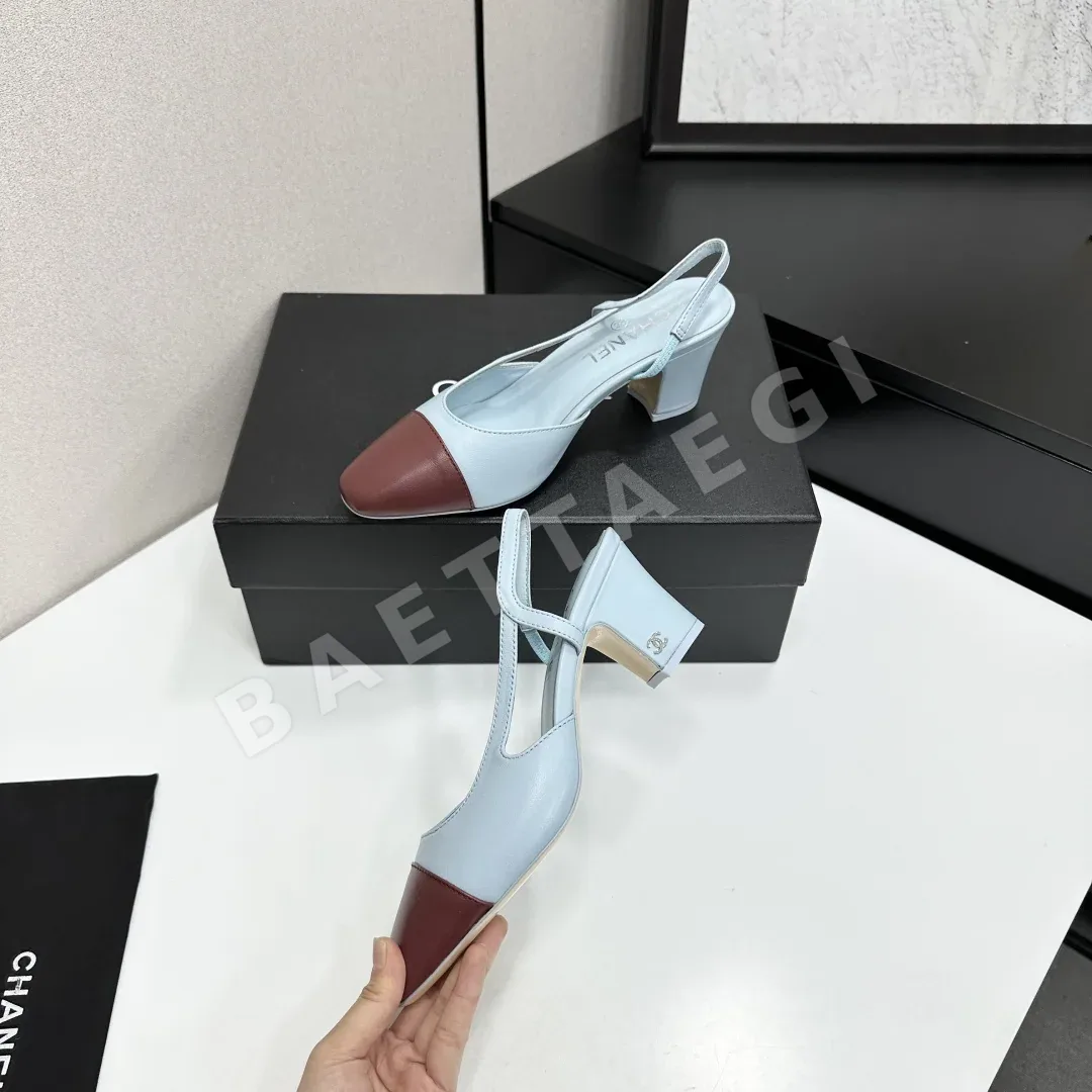 샤넬 클래식 슬링백 플랫 샌들 상세 이미지 3