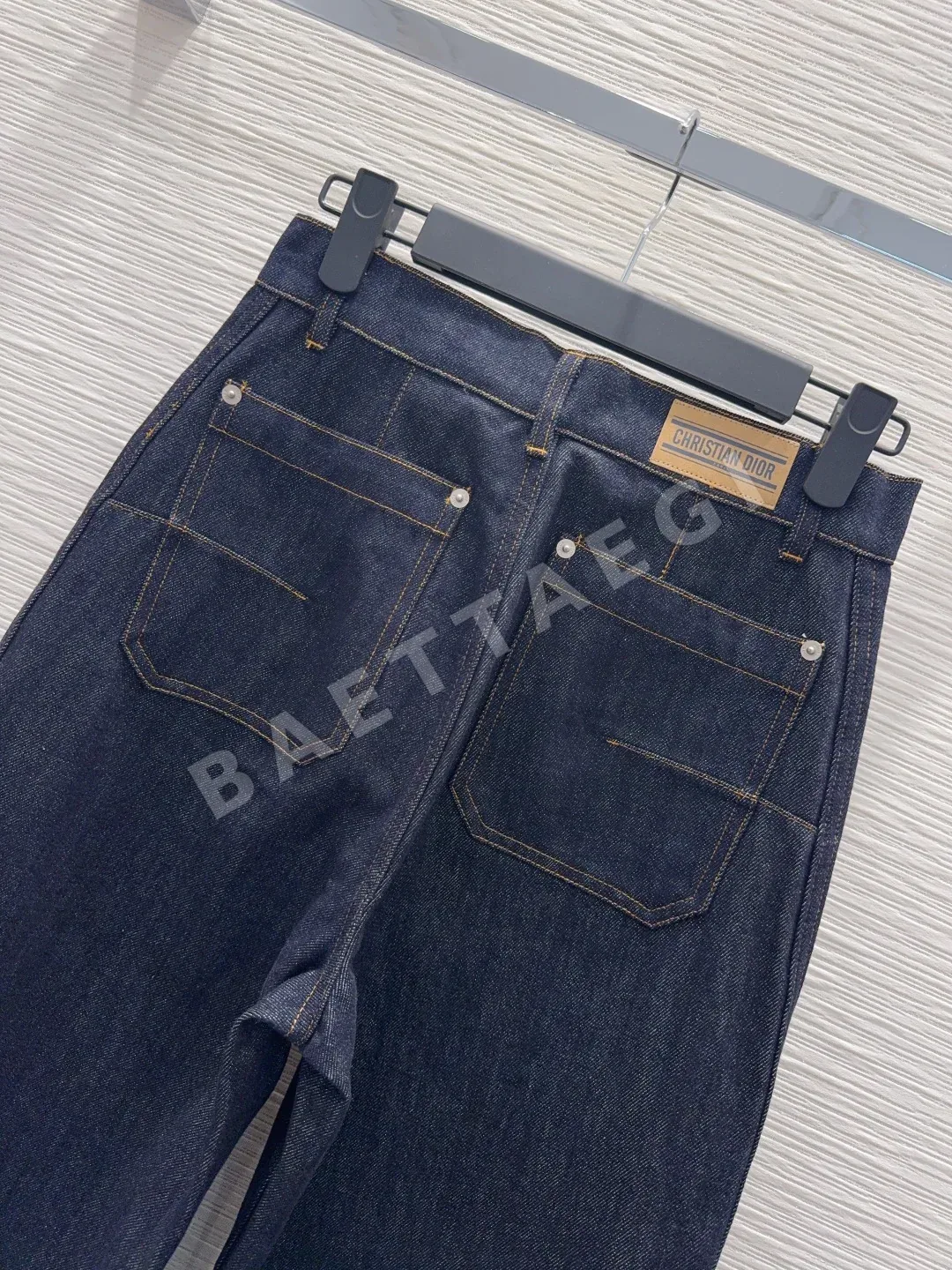 디올 여성 데님 바지 상세 이미지 8