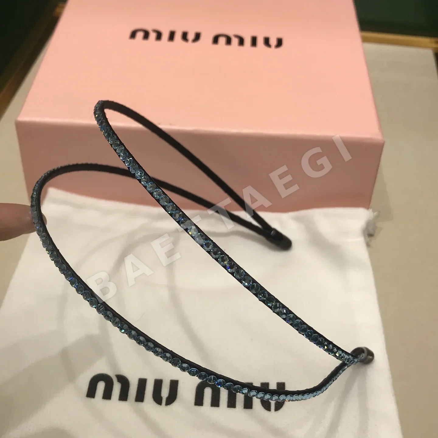 미우미우 헤어밴드 131226