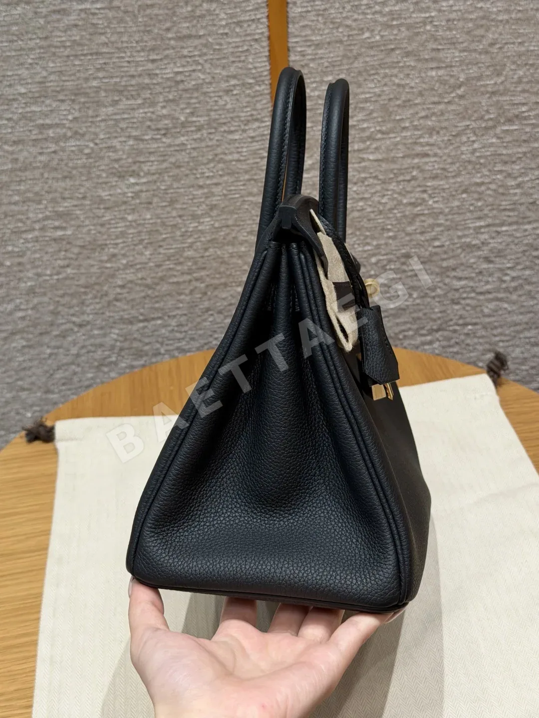에르메스 버킨 25 토고 가죽 가방 상세 이미지 3