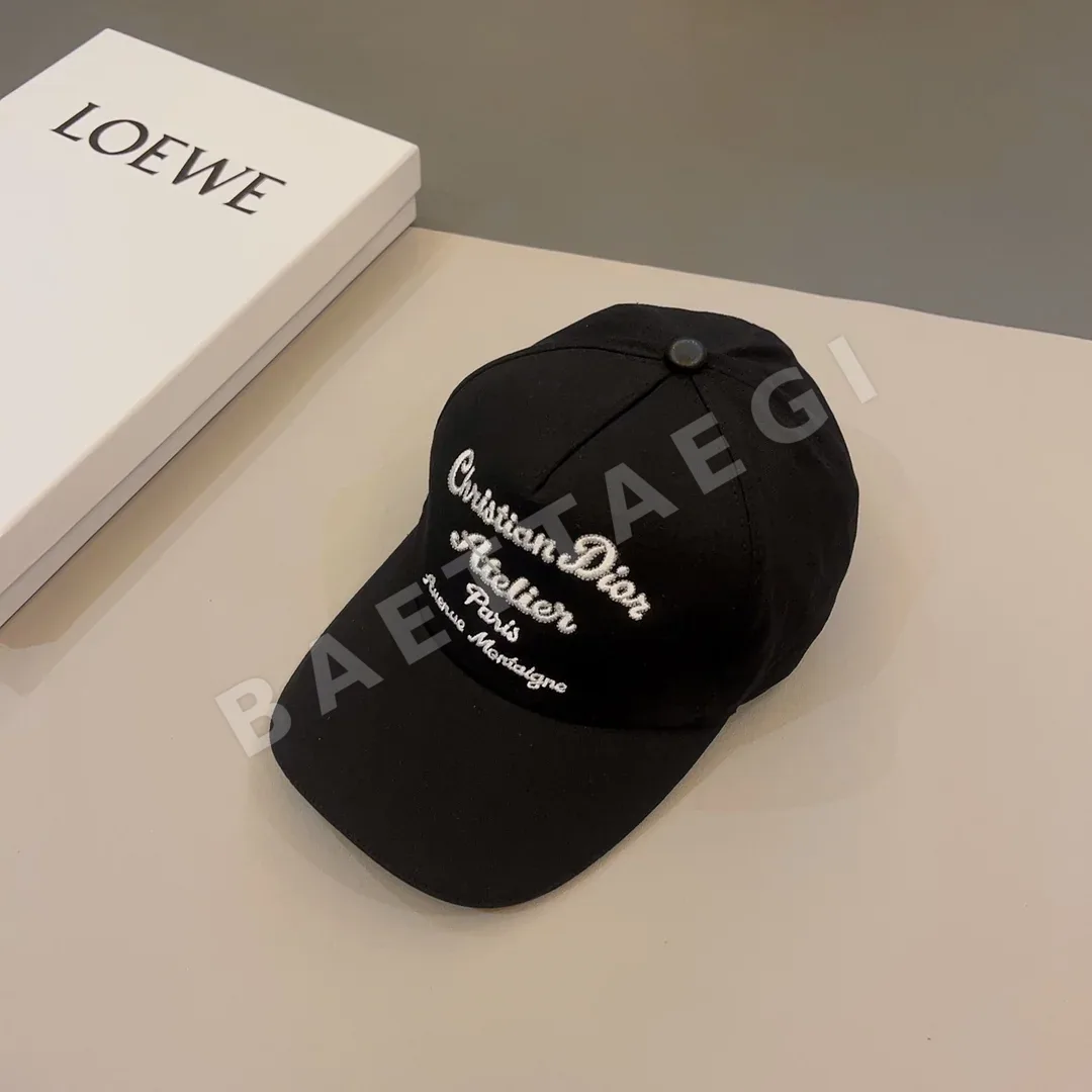 디올 문자 로고 야구모자 상세 이미지 2
