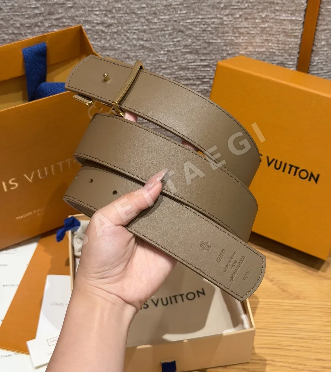 루이비통 디멘션 40mm 리버시블 벨트 상세 이미지 4