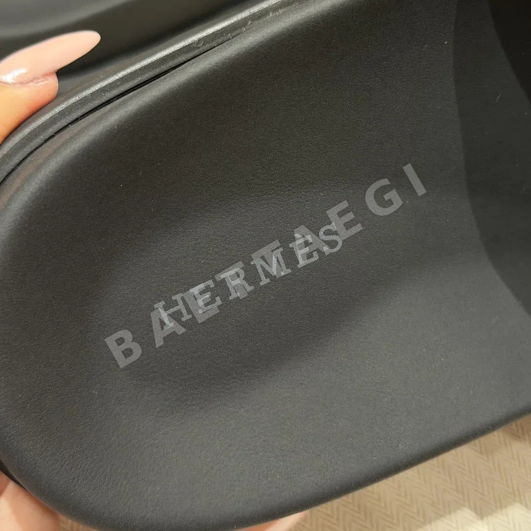 에르메스 잭슨 샌들 블랙 카프스킨 실버 버클 상세 이미지 9