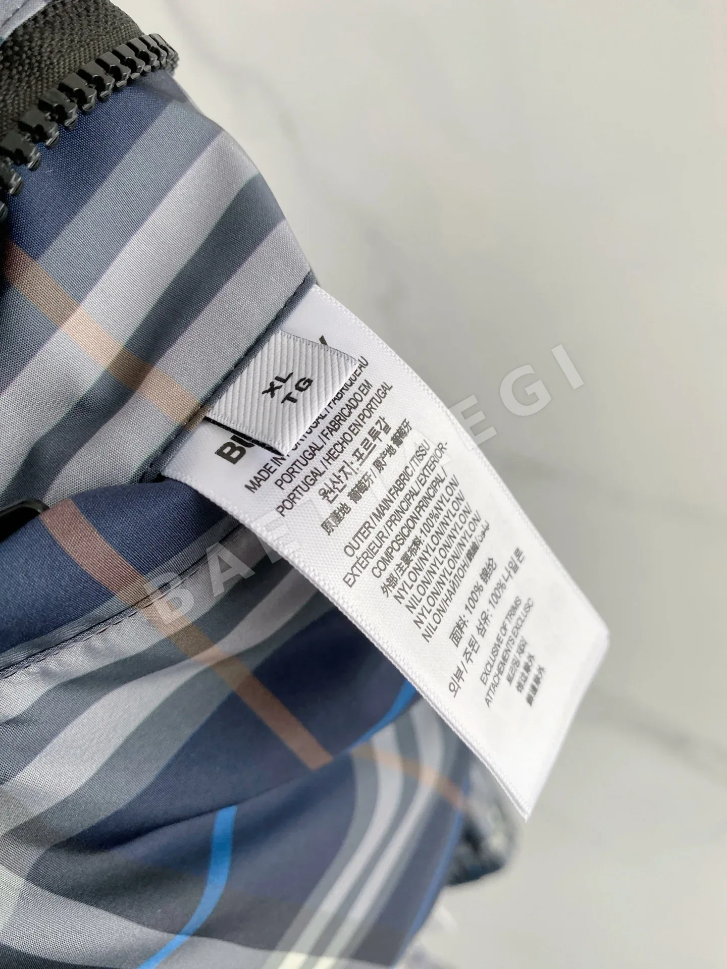 버버리 린넨 메시 남성 자켓 상세 이미지 8
