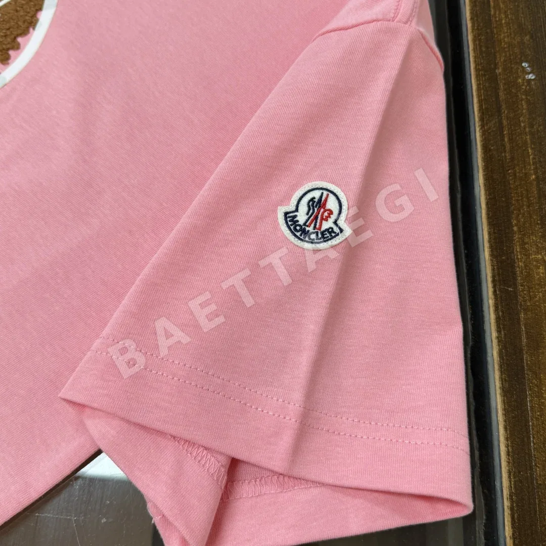 몽클레르 남성 크루넥 코튼 반팔티셔츠 상세 이미지 7