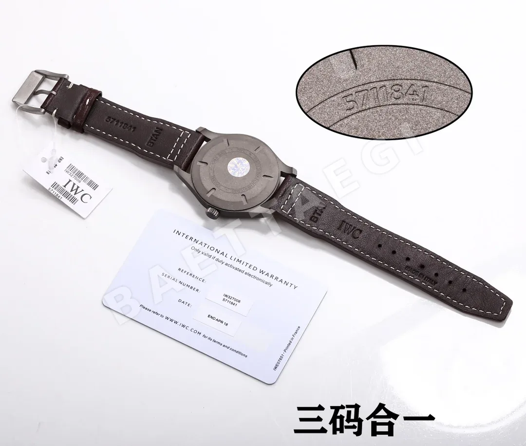 IWC 파일럿 마크 XVIII 티타늄 시계 IW327006 상세 이미지 8