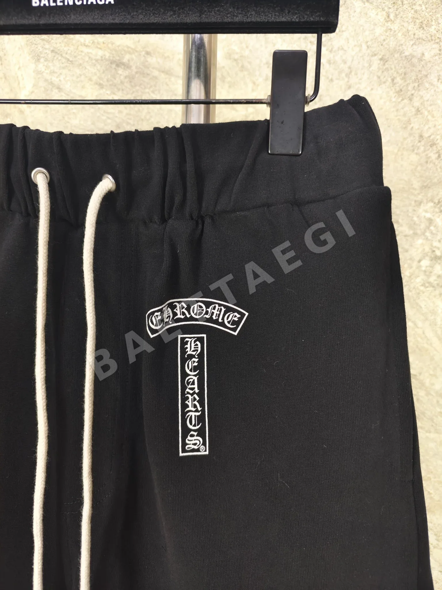 크롬하츠 바 호스슈 양면 기모 남성 반바지 상세 이미지 5