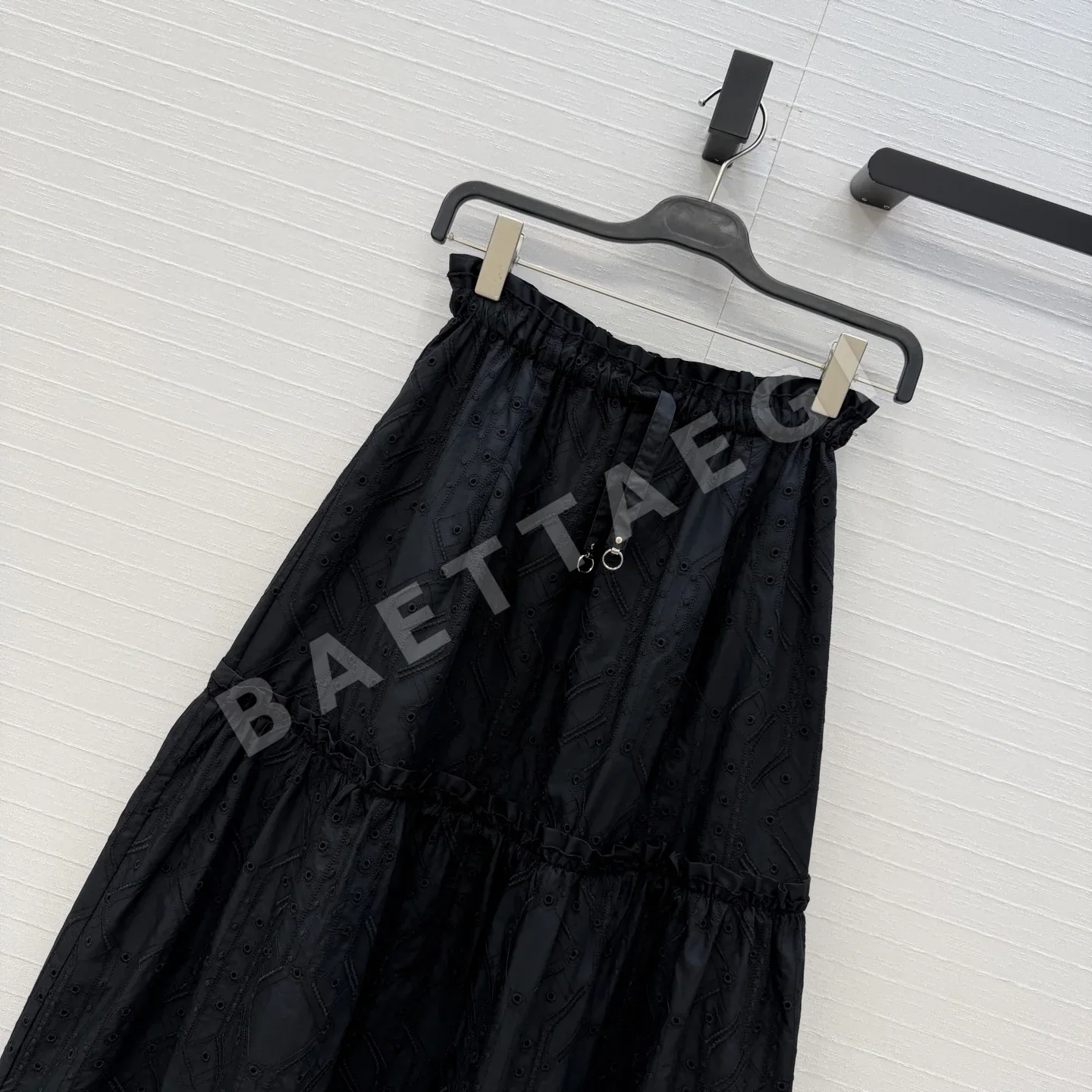 에르메스 영국풍 자수 레이스 스커트 상세 이미지 2