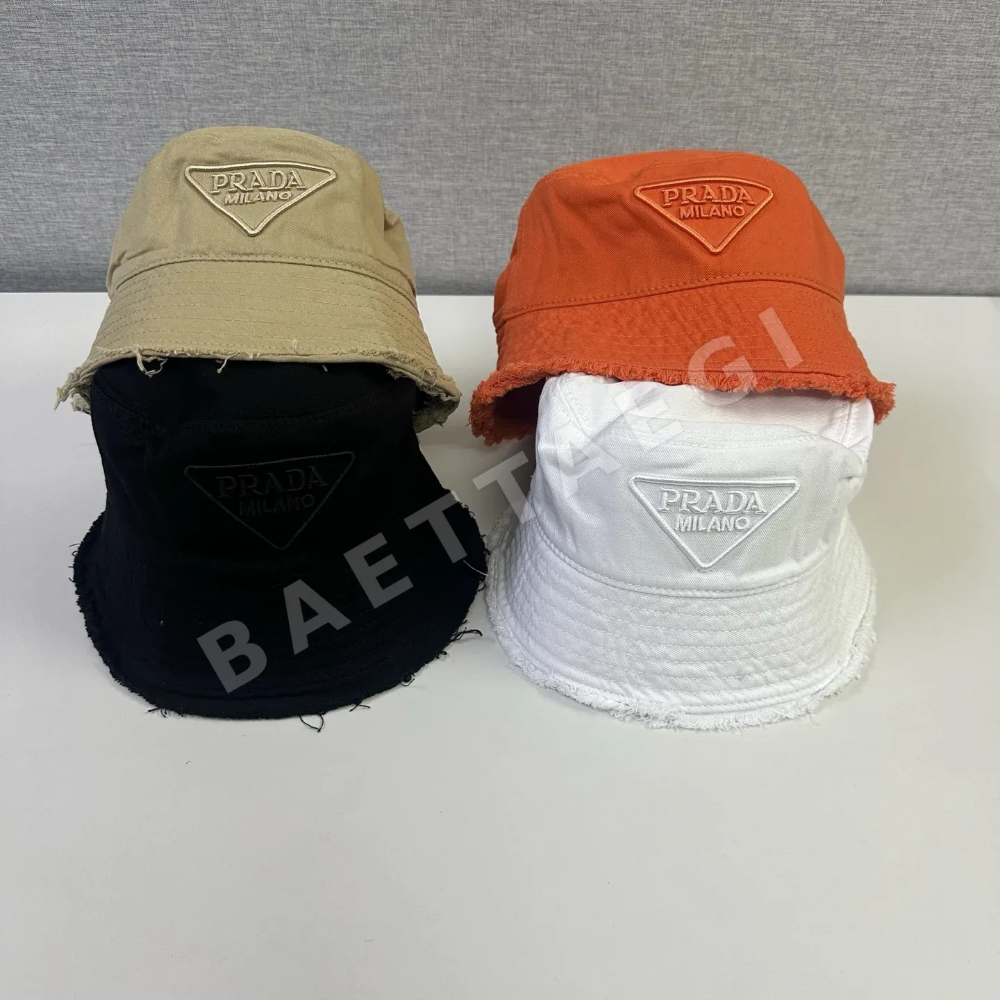 프라다 버킷 햇 모자 84972