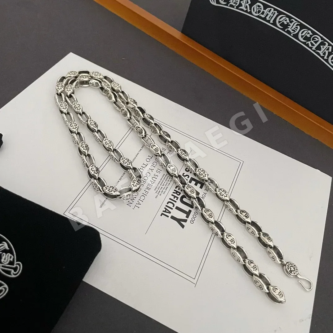 크롬하츠 글자 장식 빈티지 목걸이 상세 이미지 3