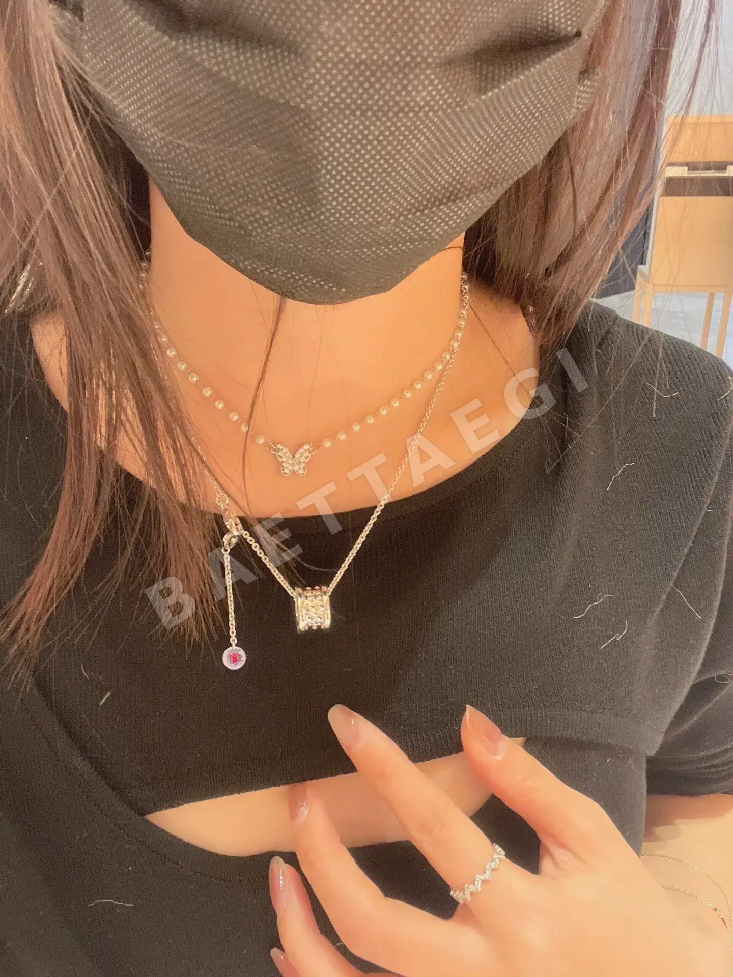 불가리 커플 목걸이 상세 이미지 3