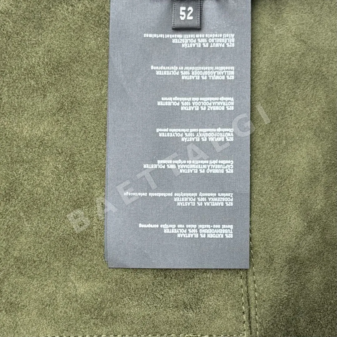 벨루티 스웨이드 카프스킨 보머 자켓 상세 이미지 9