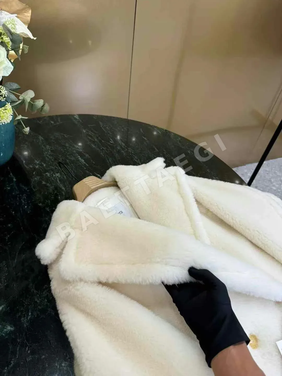 막스마라 에스페로 테디 베어 숏 자켓 상세 이미지 4