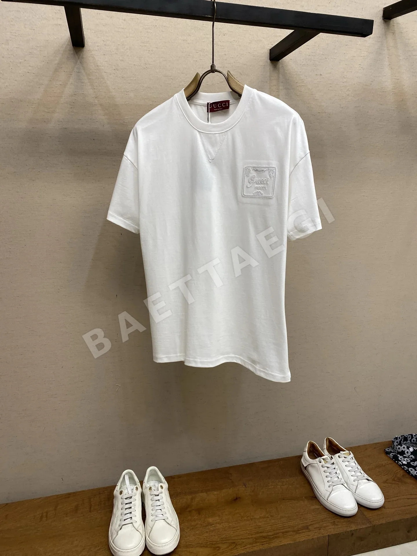 구찌 남성 코튼 반팔 티셔츠 47320
