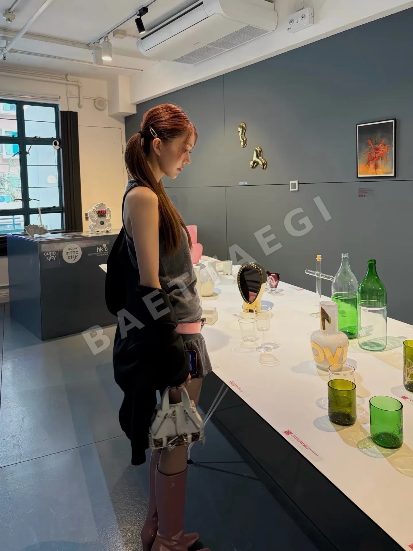 크롬하츠 레오파드 패턴 화이트 페이턴트 미니 모터사이클 가방 상세 이미지 13