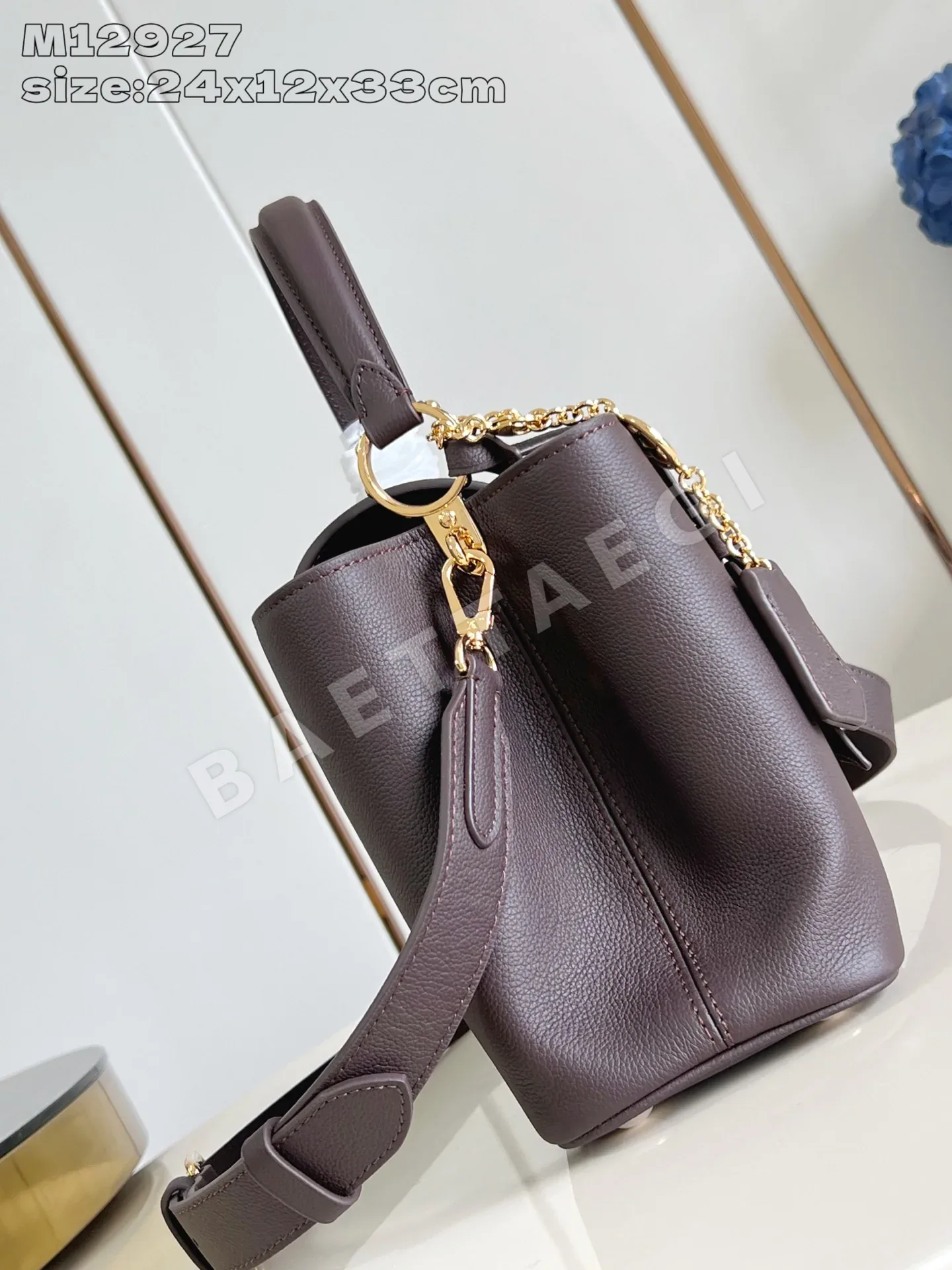 루이비통 M12927 카푸신 핸드백 미디엄 상세 이미지 4