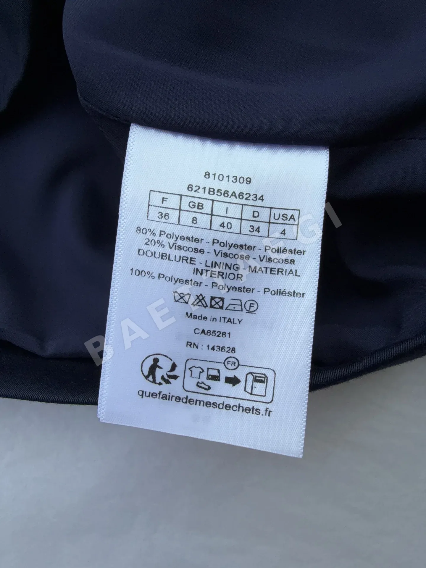 디올 크루넥 더블 포켓 퀼팅 여성 자켓 상세 이미지 8