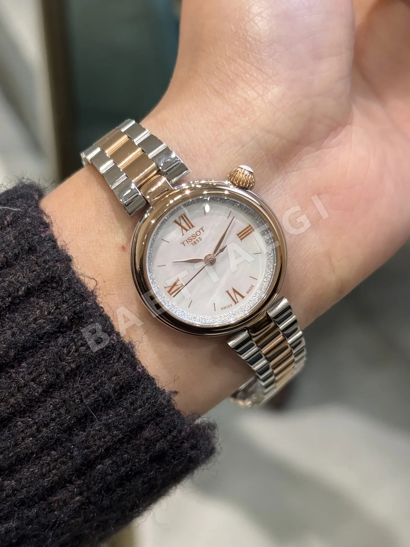 티쏘 T152 316 L 스틸 사파이어 쿼츠 여성 시계 레플리카 45552 Tissot 상세 이미지 13