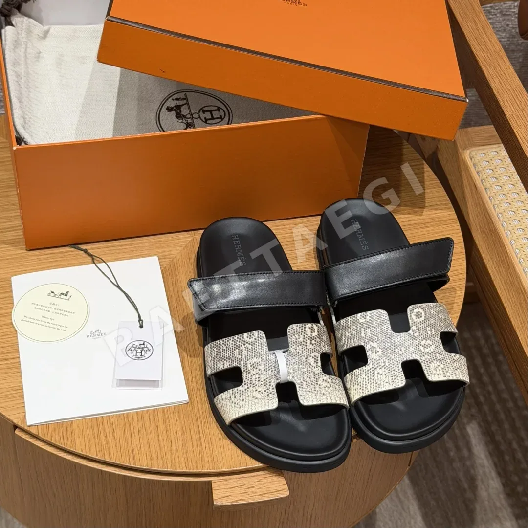 에르메스 도마뱀 가죽 세컨드 앵클 슈즈 156749