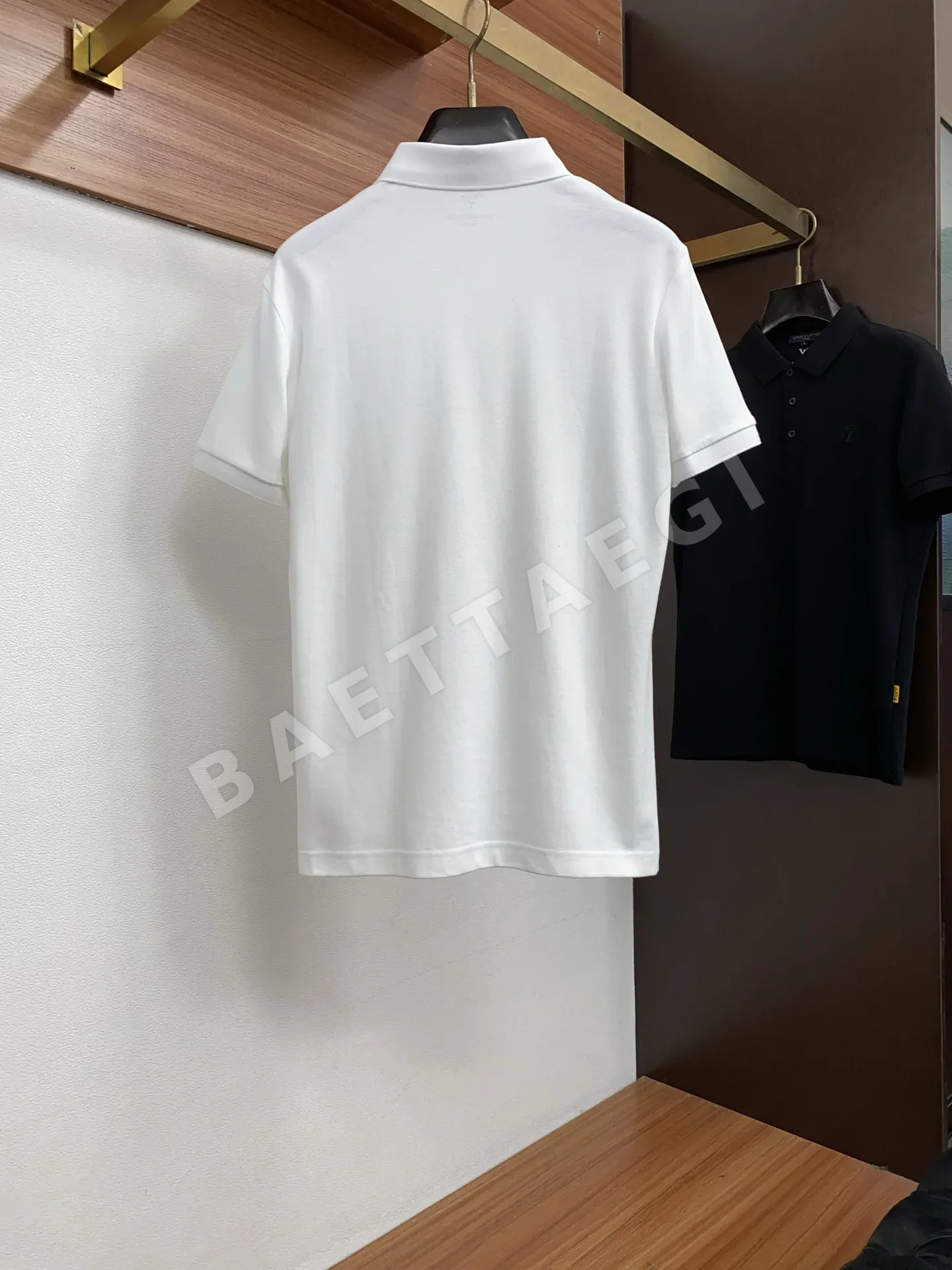 루이비통 남성 비즈니스 카라 반팔 셔츠 상세 이미지 9