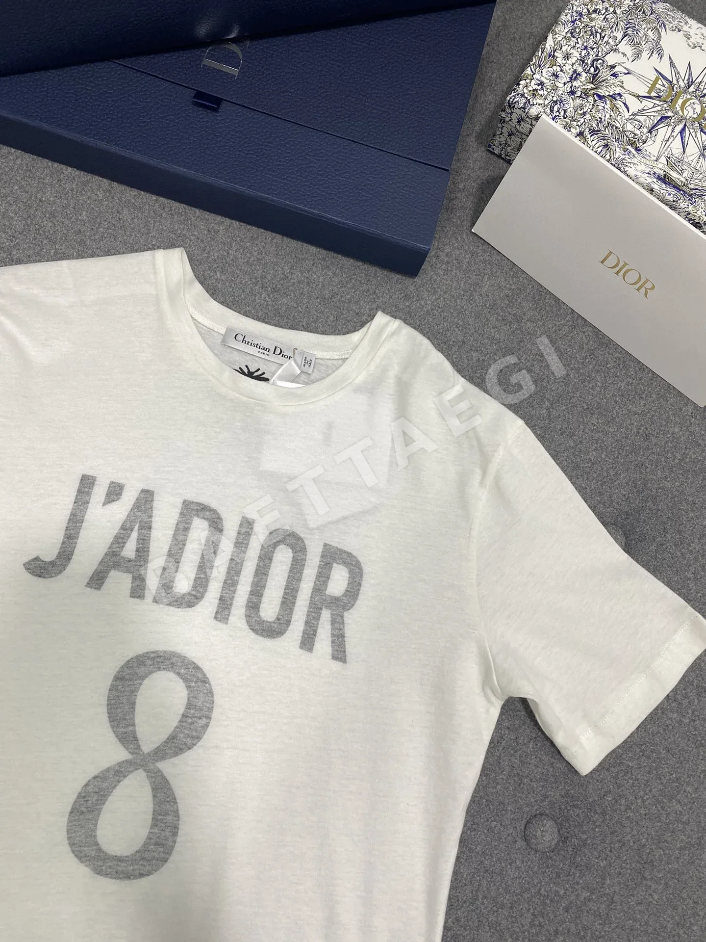 디올 J'A 코튼 린넨 반팔 티셔츠 상세 이미지 4