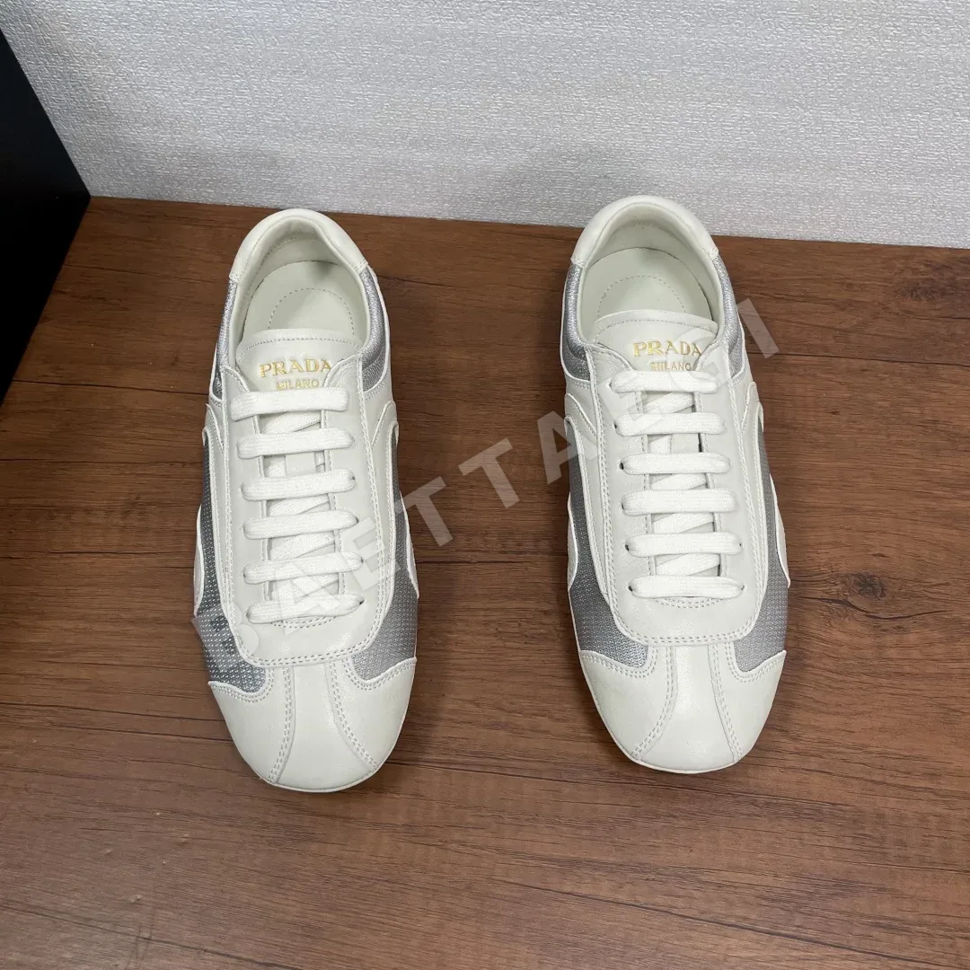 프라다 몬테카를로 램스킨 가죽 스니커즈 상세 이미지 2