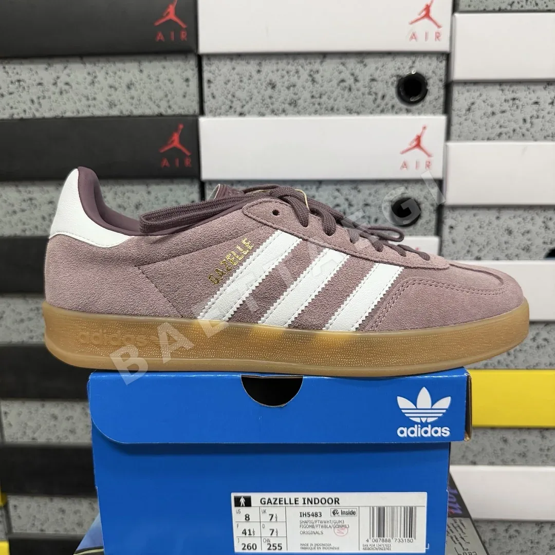 아디다스 [GOD] 가젤 인도어 IH5483 200662 Adidas Gazelle Indoor Shadow Fig