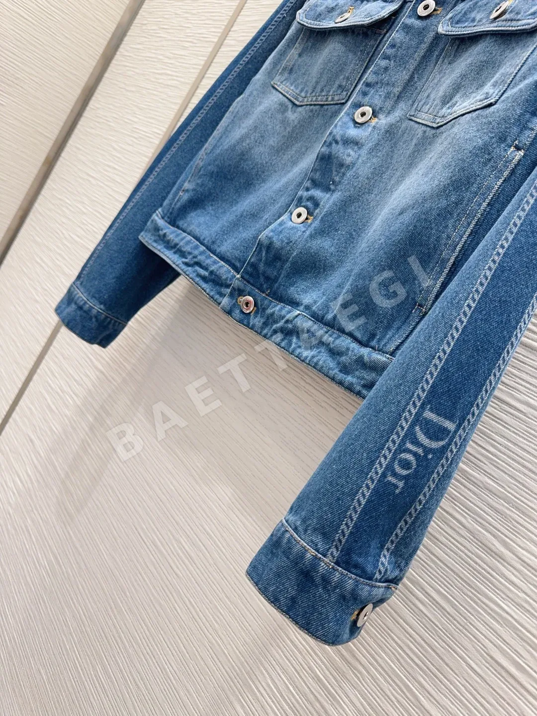 디올 데님 여성 자켓 상세 이미지 4