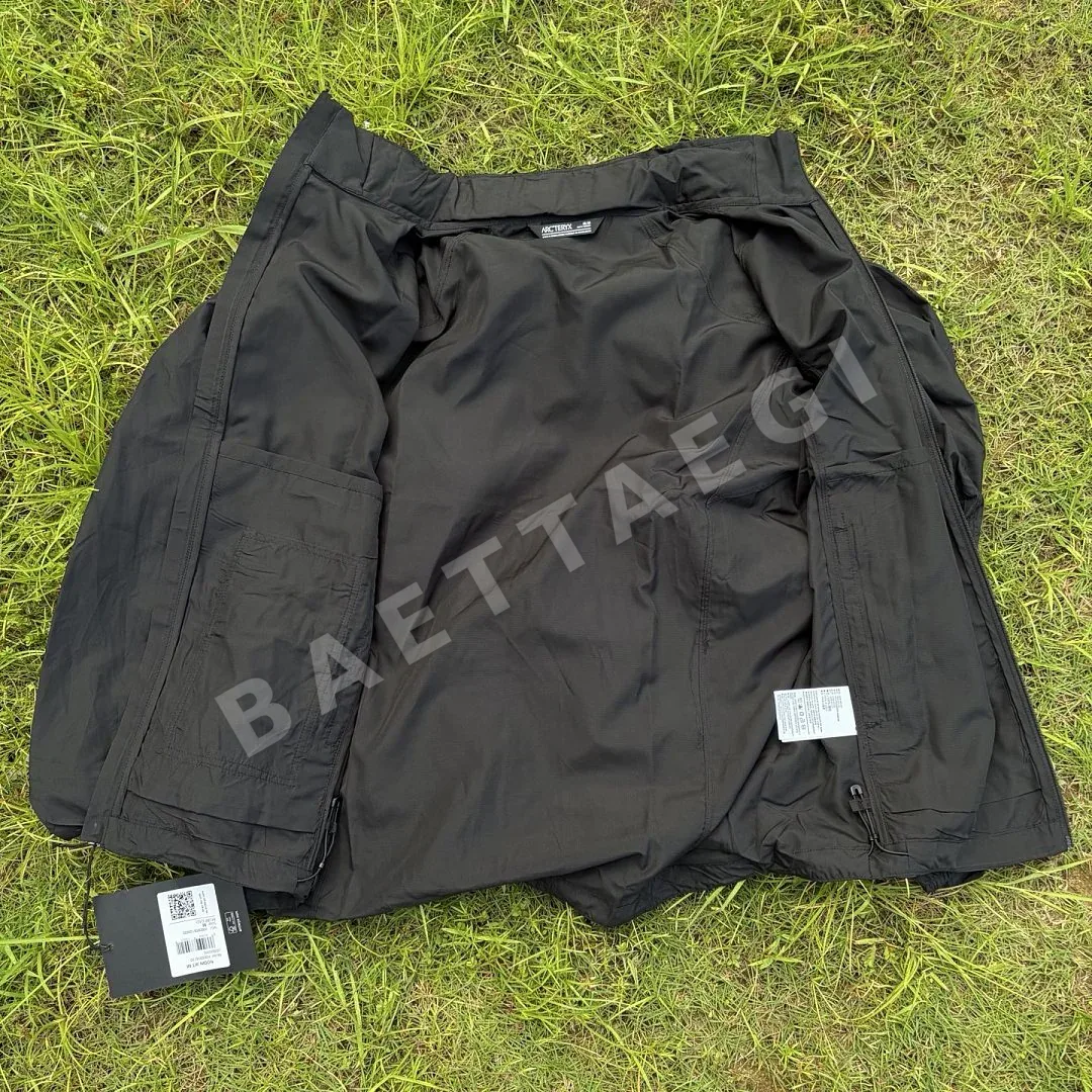 아크테릭스 [TZ] 노딘 자켓 바람막이 스탠드칼라 블랙 200164 Arc'teryx Nodin Jacket 상세 이미지 5