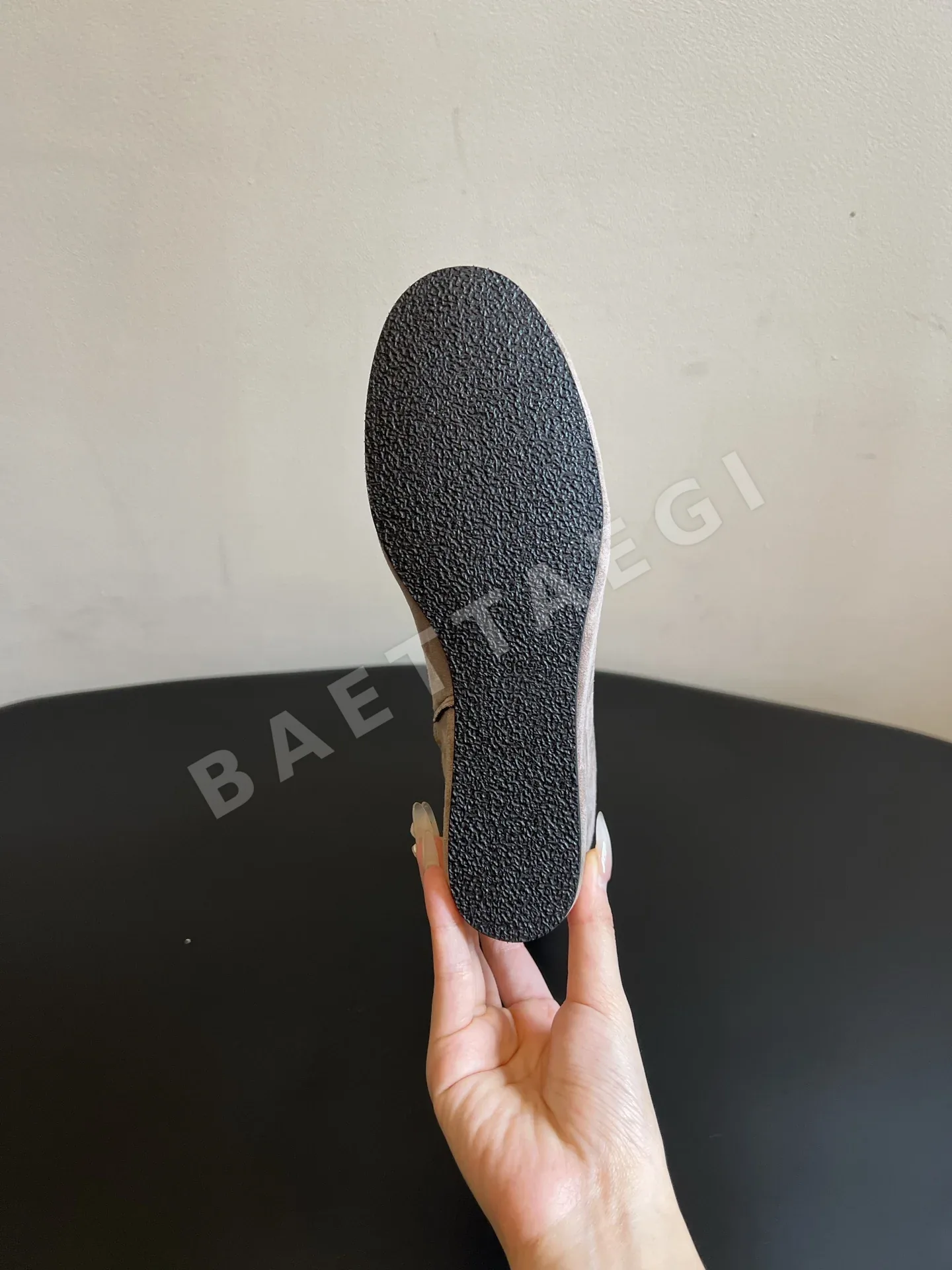 더로우 부츠 캐시미어 웨지힐 상세 이미지 5