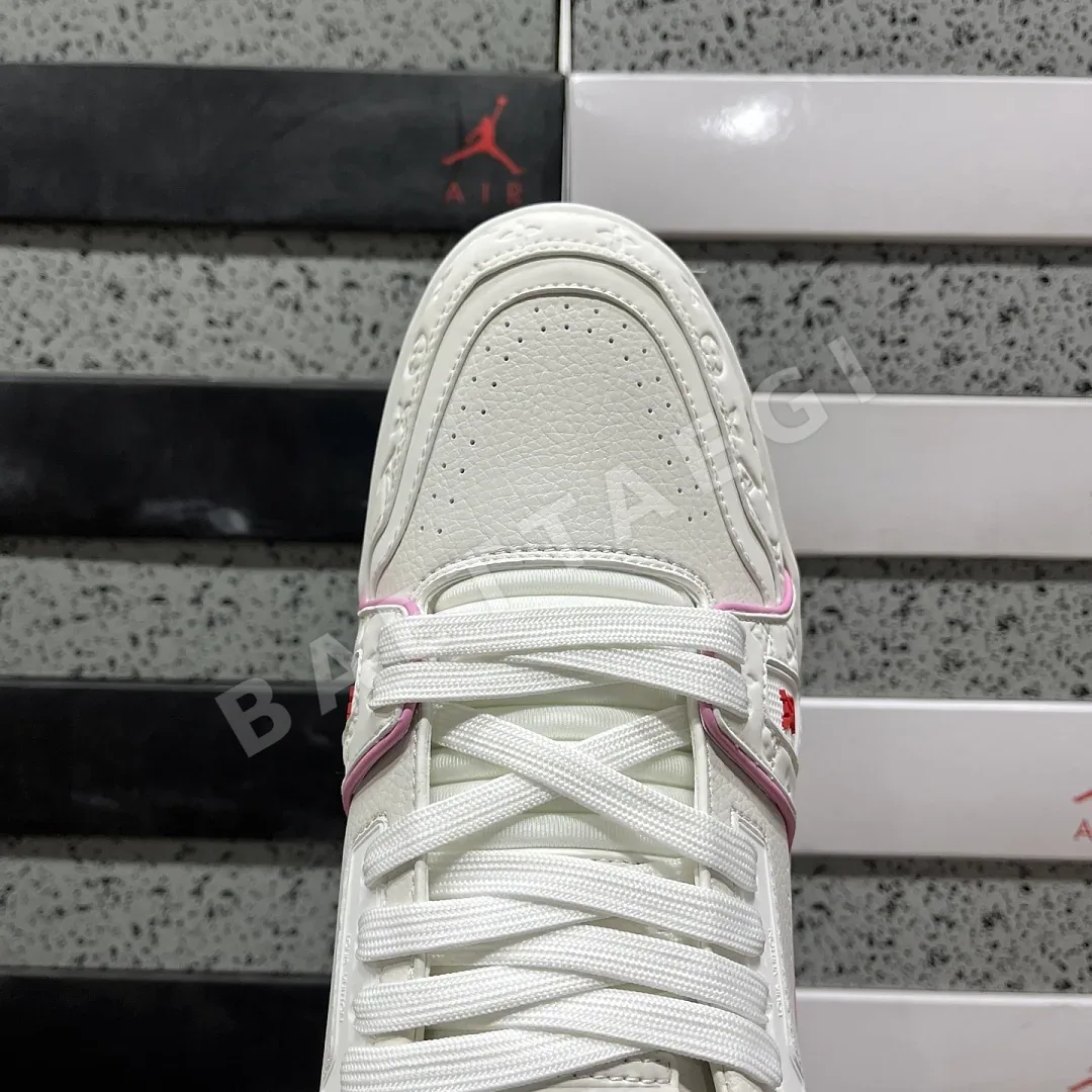 루이비통 [D1] V2 10 화이트 핑크 퍼플 205849 Louis Vuitton V2-10 상세 이미지 2