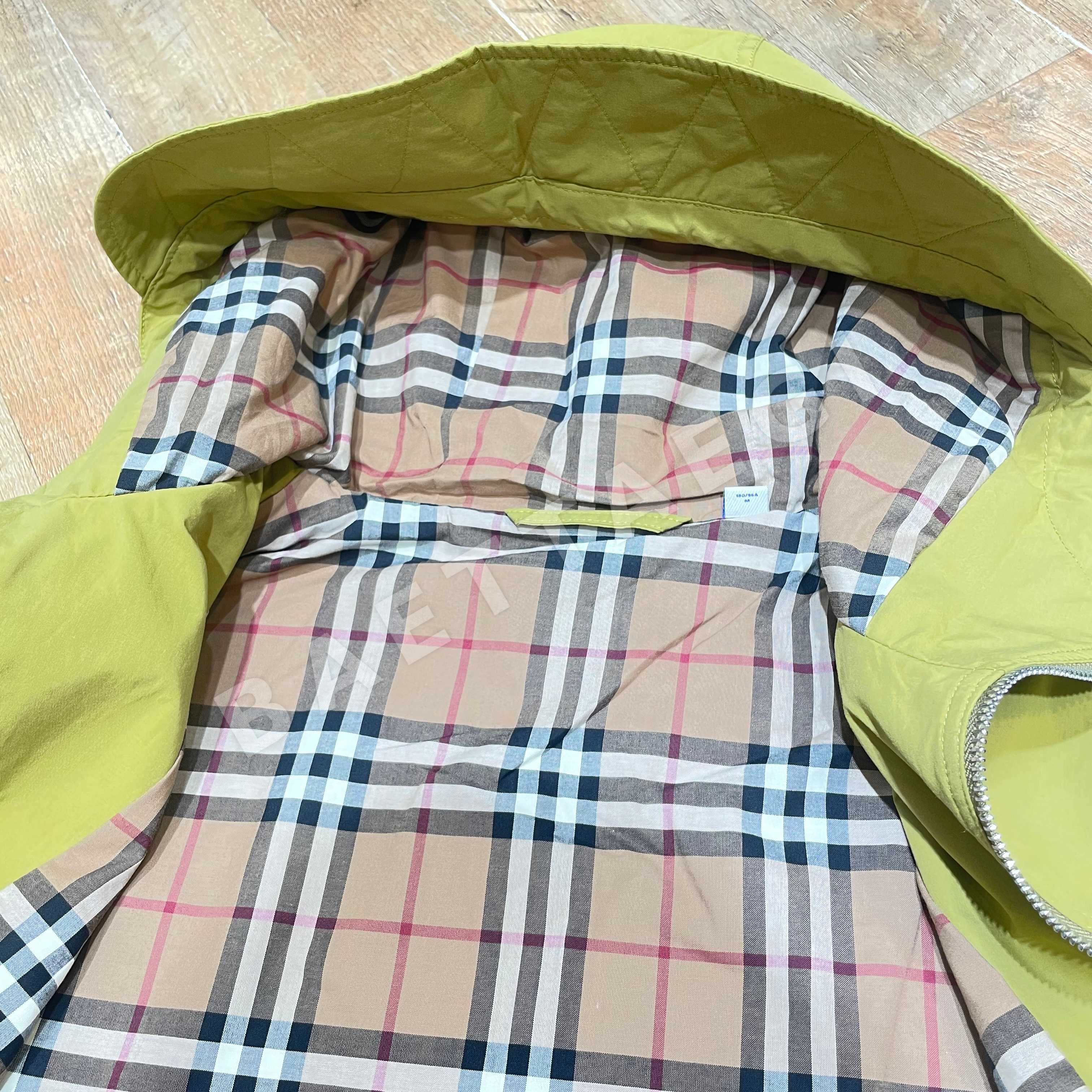 버버리 체크 안감 면 혼방 여성 자켓 상세 이미지 5