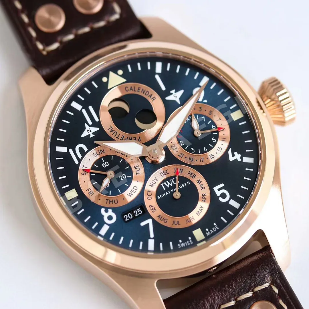 IWC 빅파일럿 퍼페추얼 캘린더 시계 상세 이미지 2
