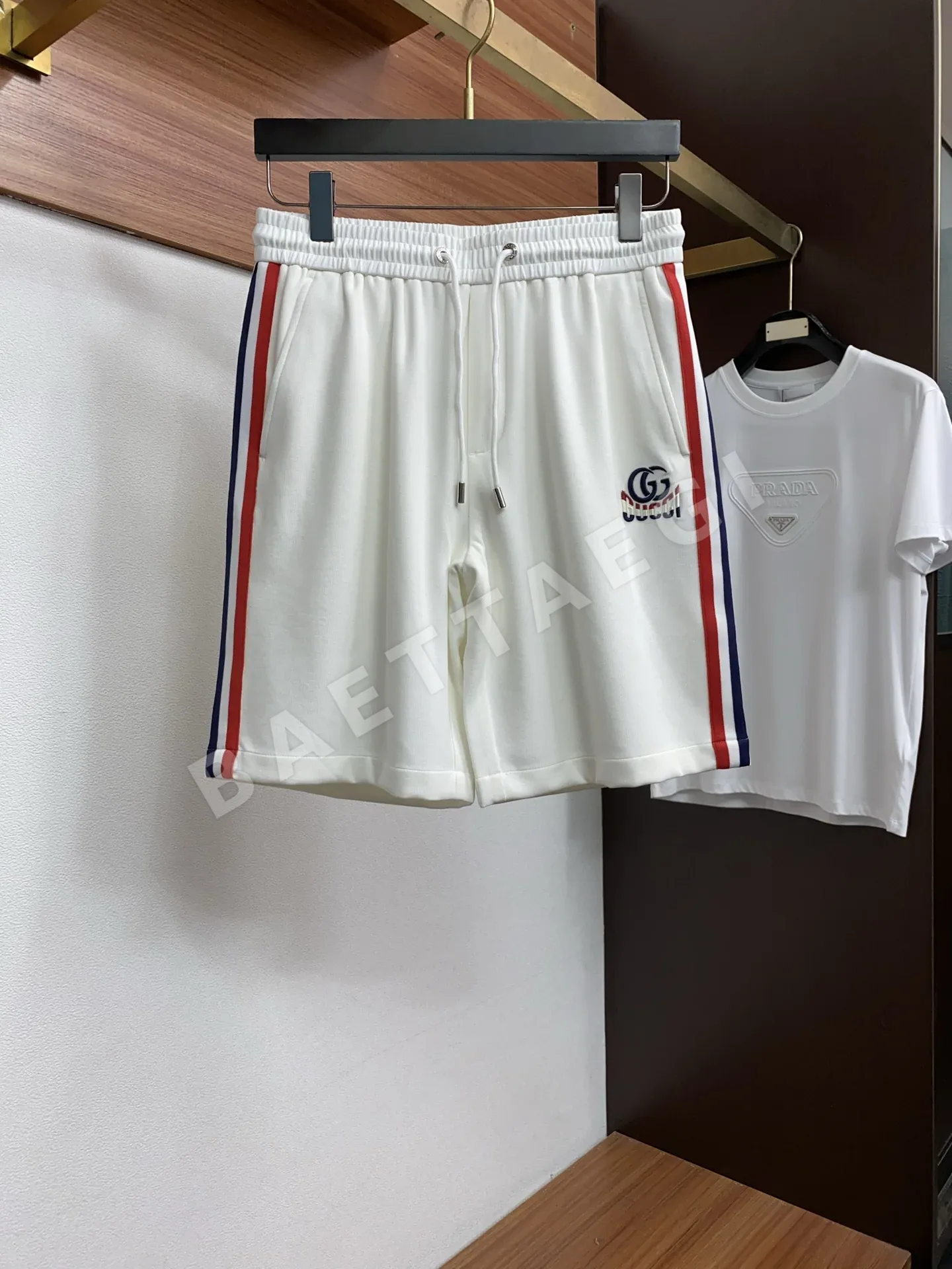 구찌 남성 코튼 캐주얼 반바지 132983