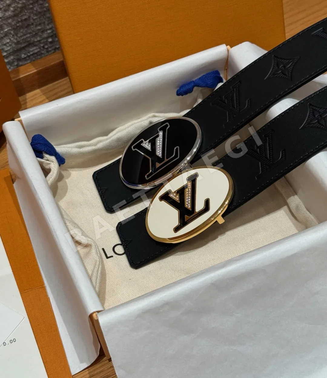 루이비통 섀도우 40mm 리버시블 벨트 173392