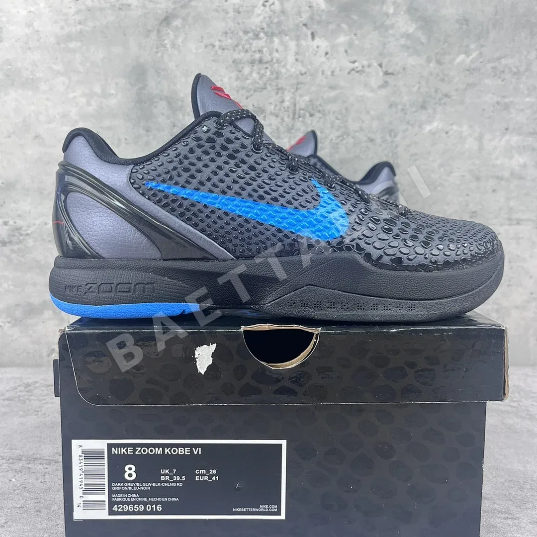 나이키 [GX] 코비 6 블랙 블루 429659-016 201375 Nike Kobe 6 Dark Knight ZK6 상세 이미지 1