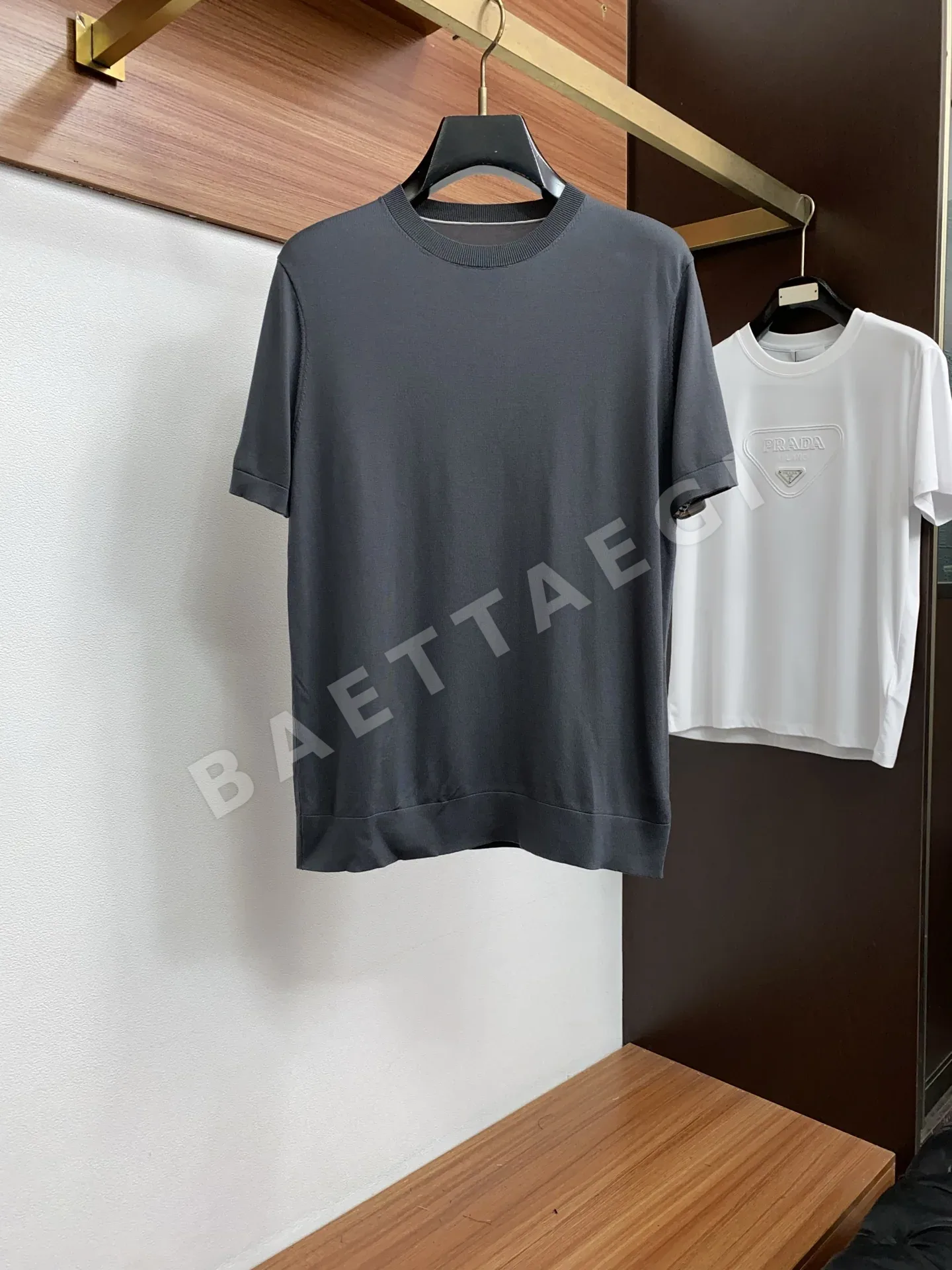 로로피아나 남성 크루넥 코튼 반팔 티셔츠 138999