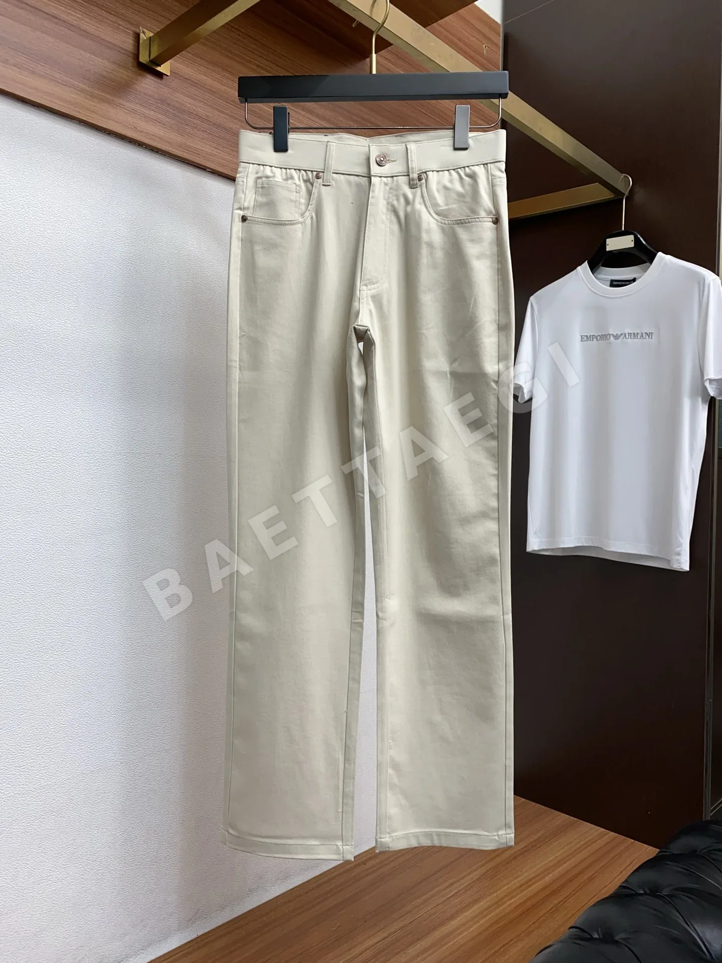 제냐 남성 슬림 핏 데님 바지 상세 이미지 2