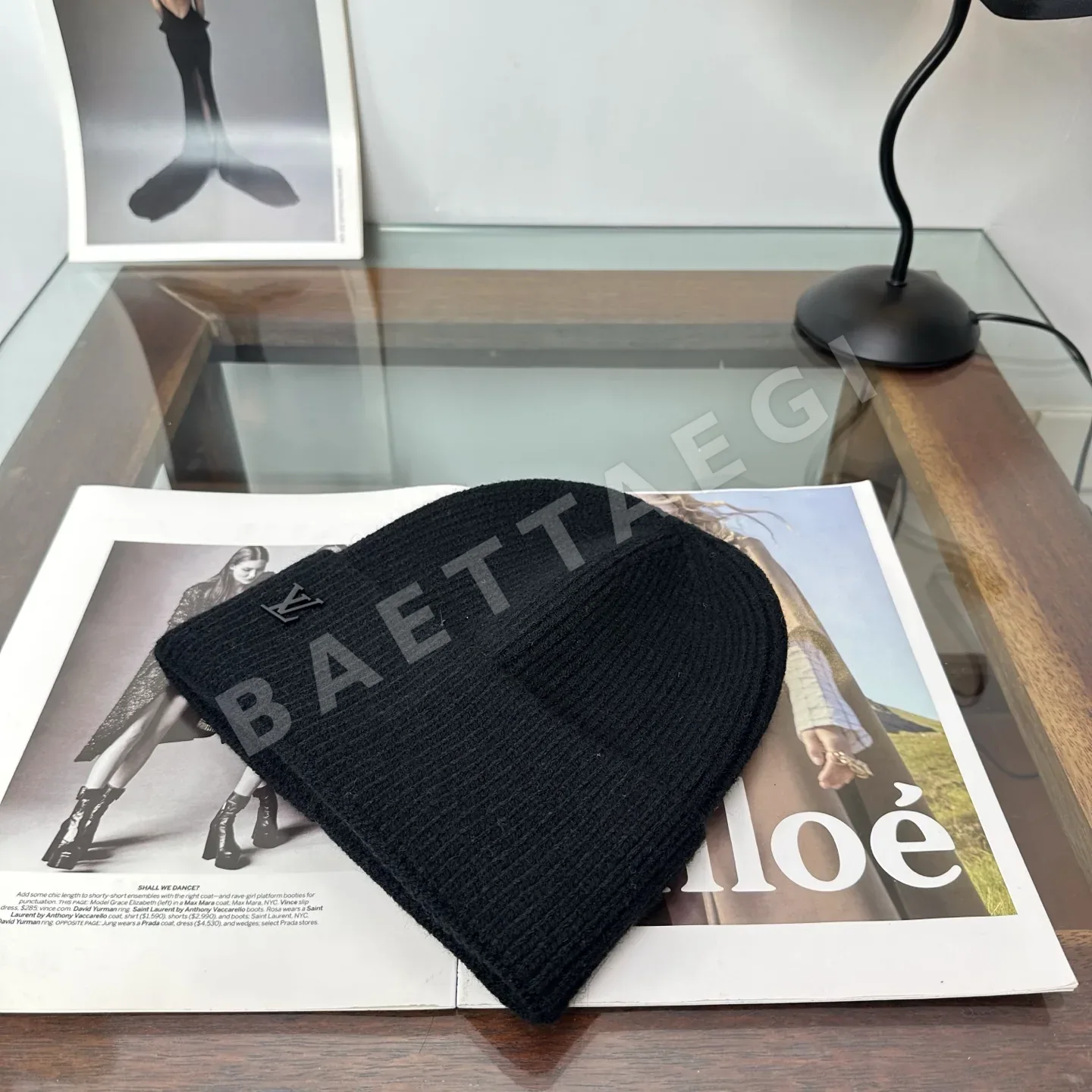 루이비통 LV 니트 비니 모자 상세 이미지 2