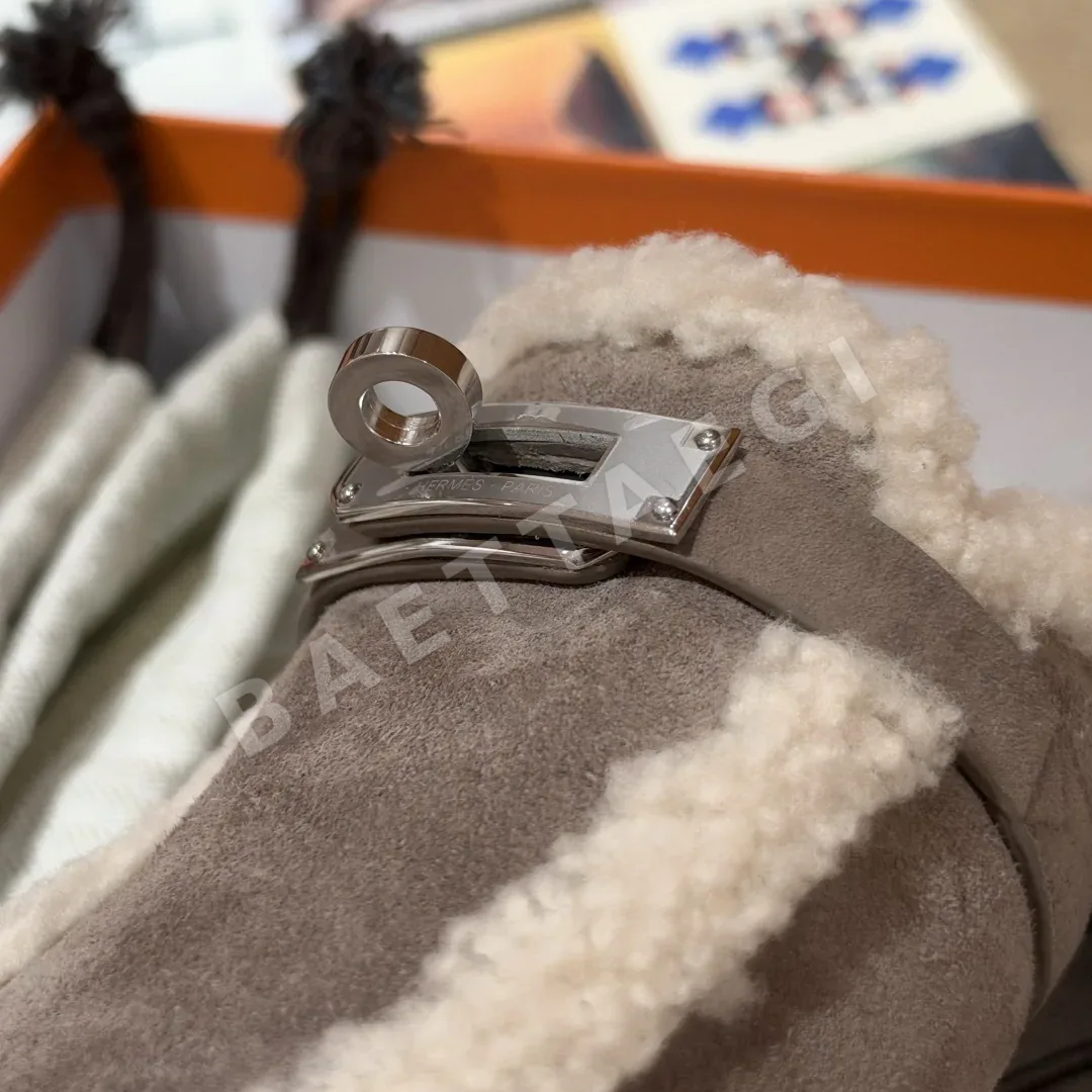 에르메스 샌들 Étoupe goatskin 상세 이미지 6