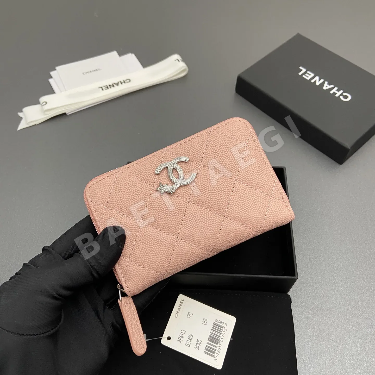샤넬 스타 코인 카드 지갑 상세 이미지 6
