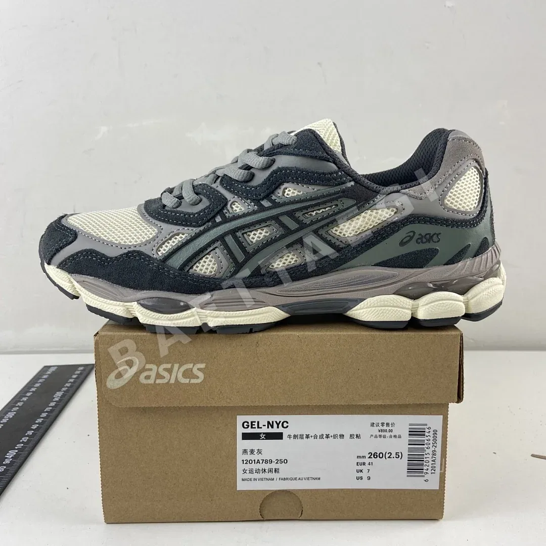아식스 [HP] 젤 NYC 1201A789-250 200207 Asics Gel-NYC Oatmeal Obsidian Grey 상세 이미지 7