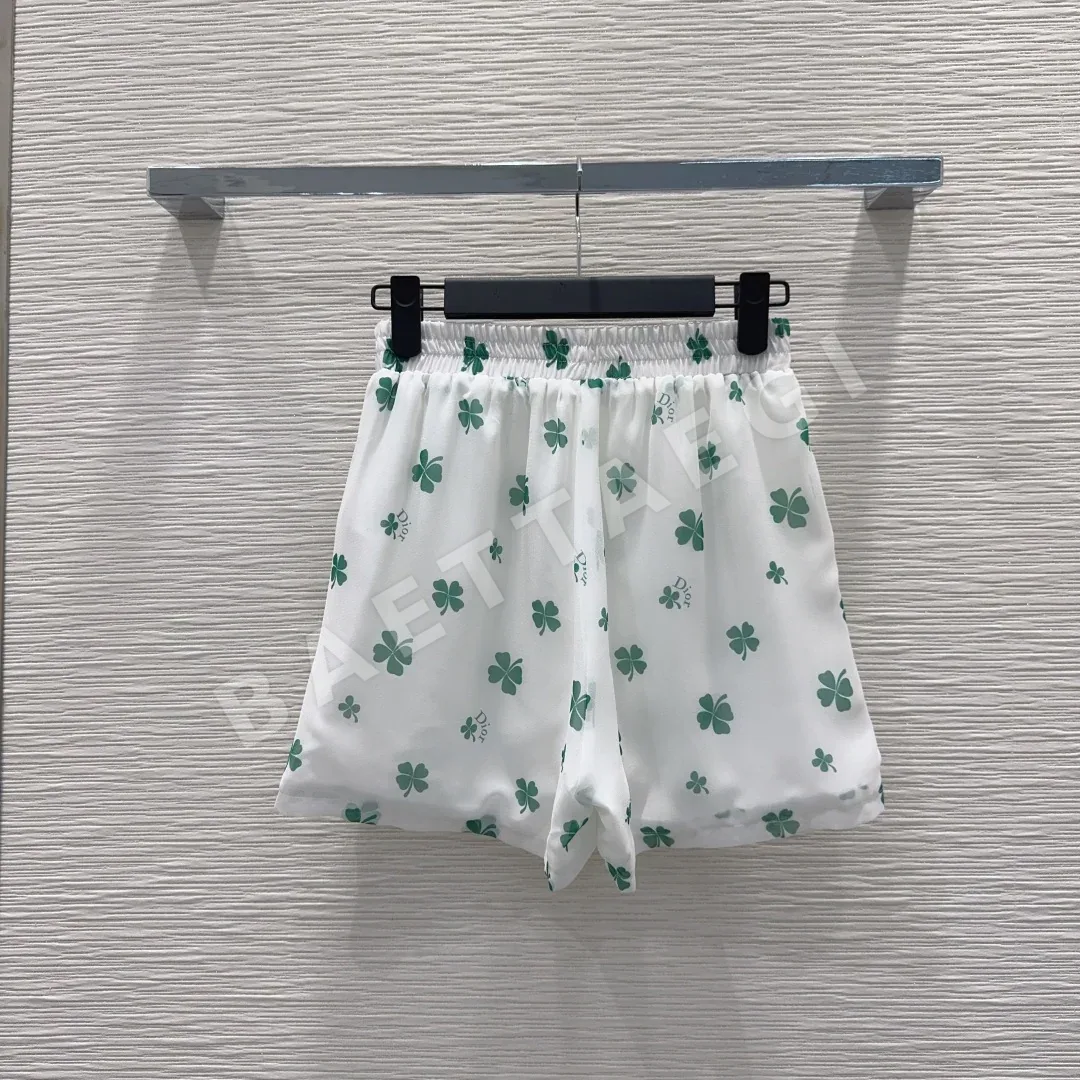 디올 시스루 여성 반바지 세트 상세 이미지 9