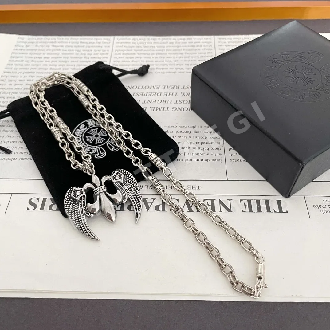 크롬하츠 엔젤 크로스 펜던트 목걸이 상세 이미지 8