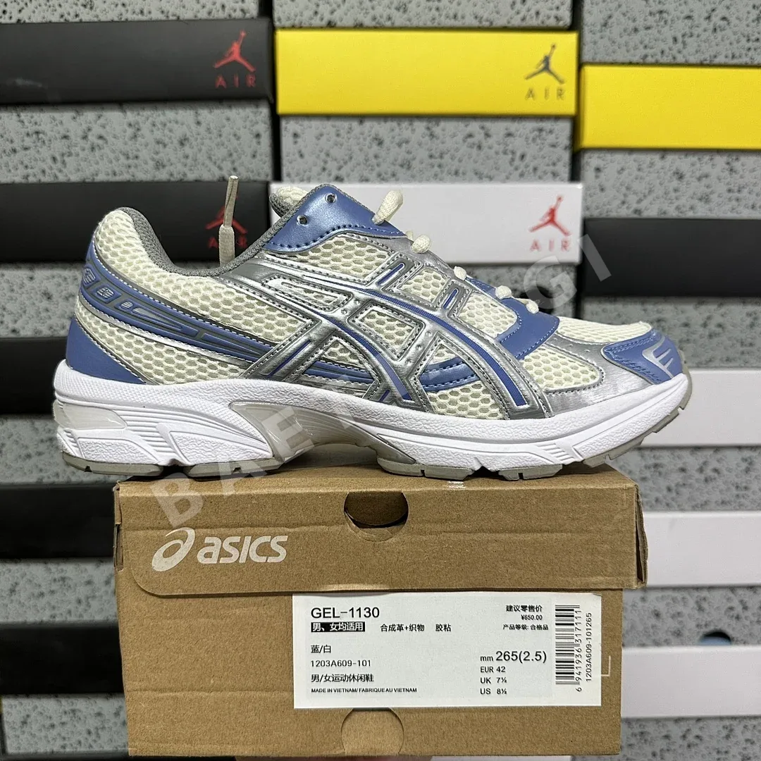 아식스 [KO] 젤 1130 1203A609-101 200314 Asics Gel-1130 Cream Blueberry